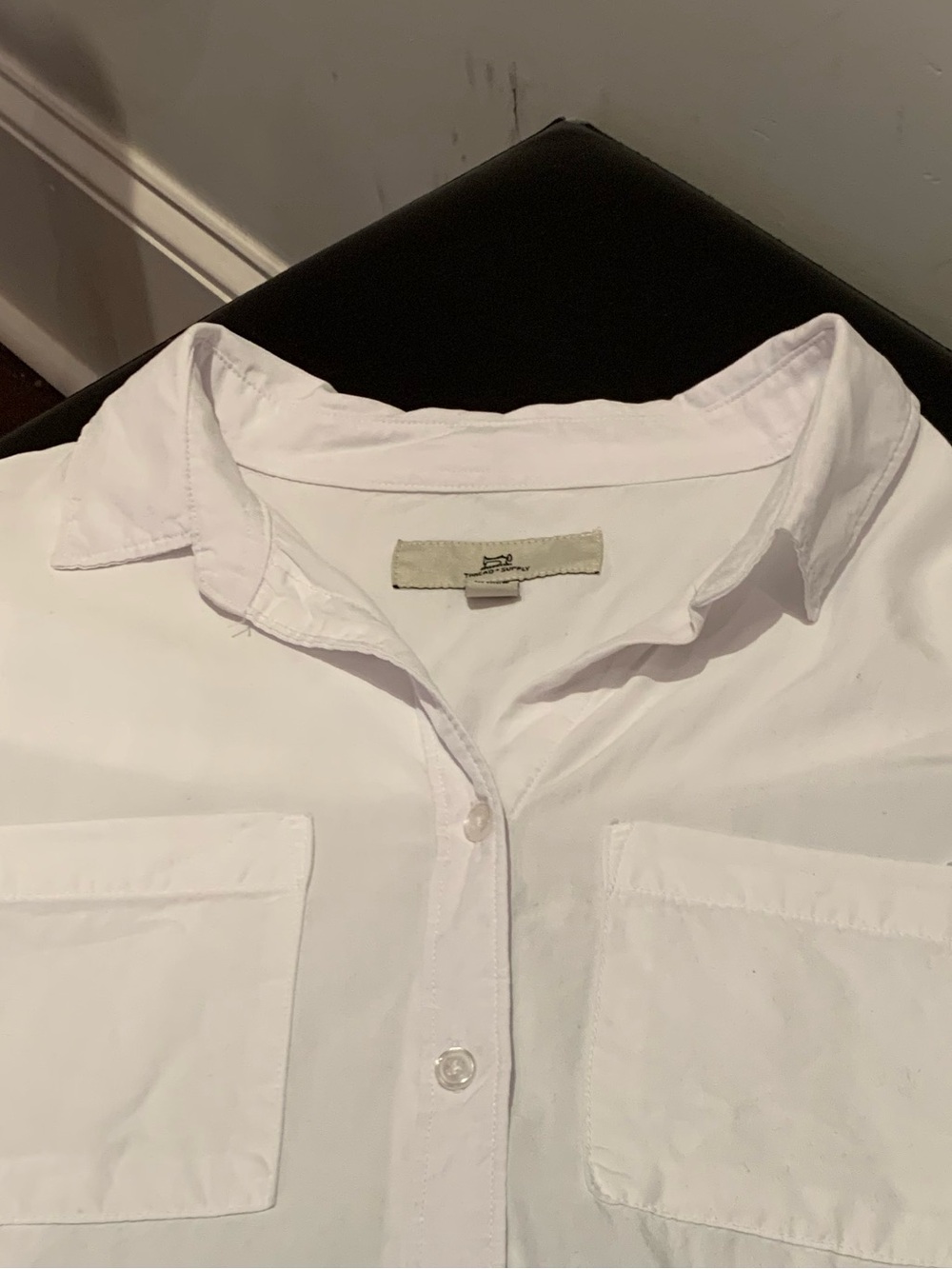🌹FREE PEOPLE🌹THREAD+SUPPLY GINGER BUTTON DOWN BLOUSE. NWT! - Picture 10 of 12